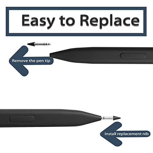 Nib Replacement Compatible for Microsoft Surface Slim Pen 2 ; Tips Replacement Nibs for Surface Slim Pen 2