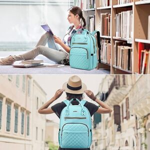 YAMTION Backpack for Women and Teen Girls,School Backpack TSA Laptop Bookbag with USB for College University Students Business Office Work Travel