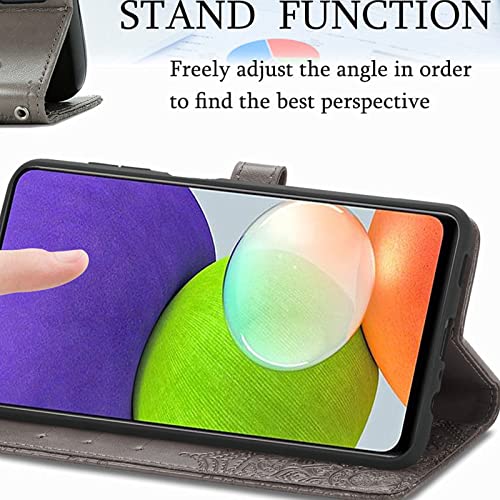 HUANGTAOLI Mobile Phone Case for Oppo A54 5G, Stand Flip Protective Case Magnetic Folio Wallet Cover for Oppo A54 5G