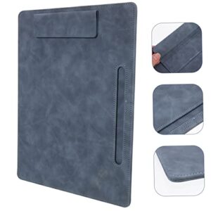 Operitacx 2pcs Folder Board Pencils File Folder Organizer Clipboard Paper Clipboard Pencil Sketch Hand Support Recording Board Exam Paper Clips Pencil Sketch Clipboard Blue Splint