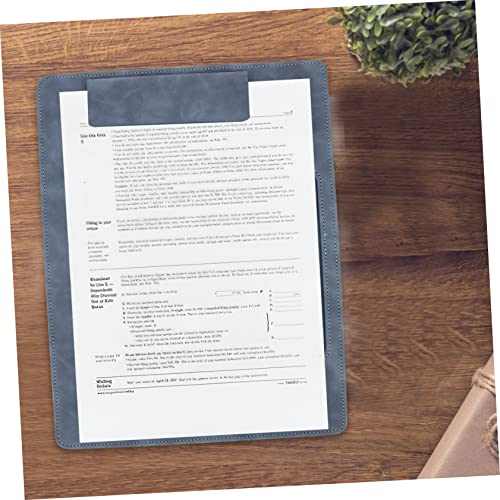 Operitacx 2pcs Folder Board Pencils File Folder Organizer Clipboard Paper Clipboard Pencil Sketch Hand Support Recording Board Exam Paper Clips Pencil Sketch Clipboard Blue Splint