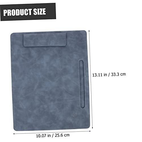 Operitacx 2pcs Folder Board Pencils File Folder Organizer Clipboard Paper Clipboard Pencil Sketch Hand Support Recording Board Exam Paper Clips Pencil Sketch Clipboard Blue Splint