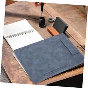 Operitacx 2pcs Folder Board Pencils File Folder Organizer Clipboard Paper Clipboard Pencil Sketch Hand Support Recording Board Exam Paper Clips Pencil Sketch Clipboard Blue Splint