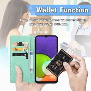 HUANGTAOLI Flip Cover for Oppo A94 5G, Stand Flip Protective Case Magnetic Folio PU Leather Wallet Cover for Oppo A94 5G