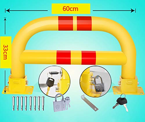 Parking Bollards,Private Car Parking Latch Space Lock,Space Saver Car Park Driveway Guard Saver,Easy Installation,Against Pressure