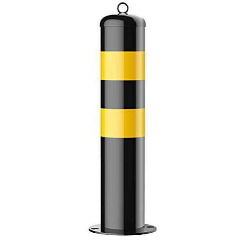 Parking Bollards Features Reflective Tape,Car Park Driveway Guard Saver,Easy Installation Private Car Parking Space Lock,Protect Your Parking Space