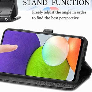 HUANGTAOLI Crossbody Shoulder Strap Flip Case for Oppo A53, PU Leather Pouch Magnetic Closure Kickstand Wallet Case for Oppo A53