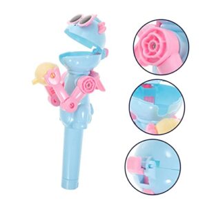 VILLCASE Lollipop Machine Destress Gifts Chrismas Candy Wand Toy Christmas Lollipop Robot Lollipop Holder for Kids Sugar Storage Toy Lollipop Holder Robot Creative Lollipop Robot Toys Child