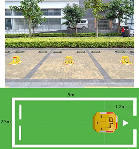 Parking Post,Private Car Parking Latch Space Lock,Easy Installation,Car Park Driveway Guard Saver,Protect Your Parking Space