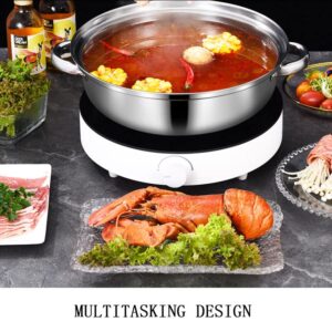 Steamer Pot Stainless Steel 2 Tier - Steam Pot with Lid Food Vegetable Cooker Pot Cooking Pan Steaming Pot Dim Sum Cookware Steamer For Kitcken Cooking Tool