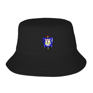 sigma gamma rho bucket hat fishing hat fisherman sun caps for women men black