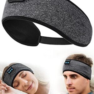 Sleep Headphones Headband Headphones, 10+ Hours Play Time with Stereo HD Hi Fi Speakers, Sports Headband Built in Speakers Perfect for Workout,Running,Yoga,Travel,Insomnia