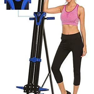 Vertical Climber Exercise Machine, Upgraded Folding Stair Climber Machine, Home Gym Climbing Stepper for Full Body Cardio Workout