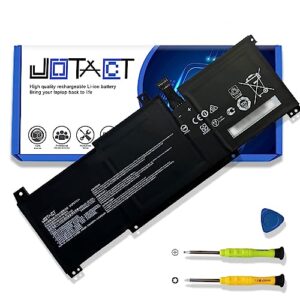jotact bty-m49 11.55v 84.08wh 3- cell laptop battery compatible with msi prestige 14 a10sc a10sc-009 a10rb b10mw-017us ms-14c2 a11scx summit e14 a11scs a11scst 14 b4m ms-14dk b10ras b11sb series