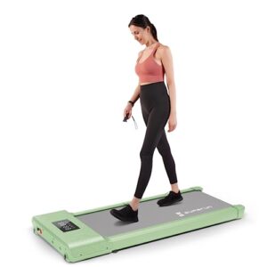 superun walking pad quiet, 2 in 1 under desk treadmill, walking pad treadmill under desk with 300lbs weight capacity, installation-free walking jogging machine for office home use