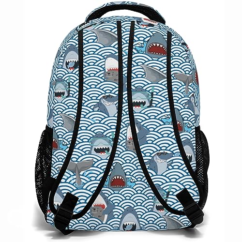 MAZACUIR Shark Backpack for kids,cartoon Backpack Boy School Backpacks, Backpack for kids