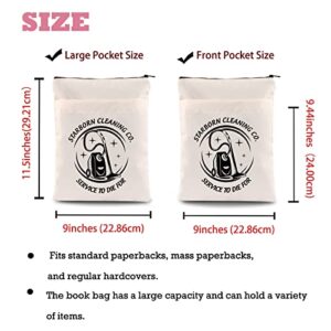 Fantasy Novel Lover Book Sleeve Bookish Gift Reader Gift Starborn Cleaning Service Gift Book Protector with Zipper (STARBORN Cleaning)