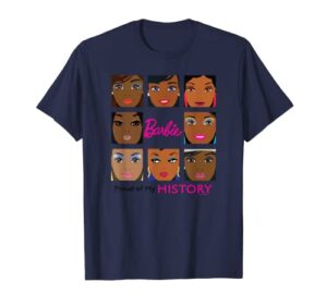 barbie - proud of my history t-shirt