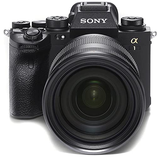 Sony a1 Mirrorless Camera (ILCE-1/B) + 64GB Memory Card + Bag + 2 x NP-FZ100 Compatible Battery + LED Light + Corel Photo Software + Flex Tripod + Hand Strap + Cap Keeper + More (Renewed)