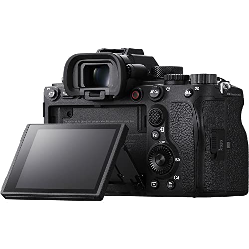 Sony a1 Mirrorless Camera (ILCE-1/B) + 64GB Memory Card + Bag + 2 x NP-FZ100 Compatible Battery + LED Light + Corel Photo Software + Flex Tripod + Hand Strap + Cap Keeper + More (Renewed)