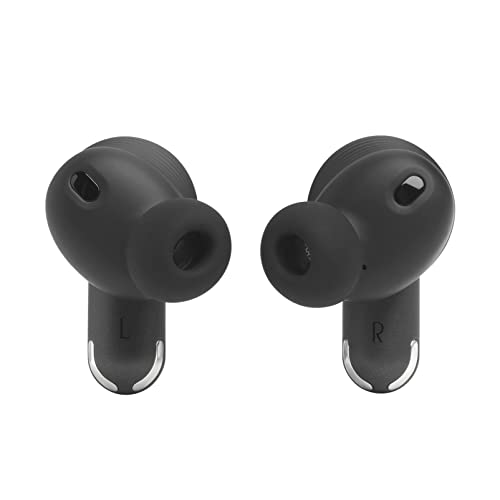 JBL Tour Pro 2 (Black) - True Wireless Noise Cancelling Earbuds, Small