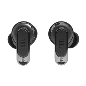 JBL Tour Pro 2 (Black) - True Wireless Noise Cancelling Earbuds, Small