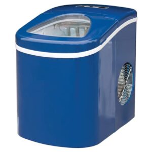 ryuuza 26lb. portable countertop ice maker, blue, efic108