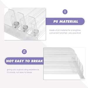 3pcs shelf pusher product display merchandise display vending machine organizer fast glide pusher cosmetics fridge soda dispenser can organizer soda can pusher tray Drink Propeller