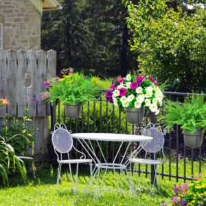 Vertical Garden Railing Planter Shelf for Balcony Deck Porch Patio and Indoor Stair Railing-Remarkable Gardening Gifts-1/2”-3/4” Spindle