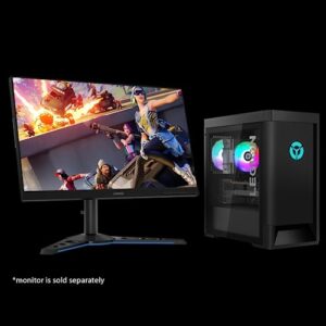 Lenovo Legion Tower 5i Gaming Desktop, Intel Core i7-11700F, GeForce RTX 3070, 32GB RAM, 1TB SSD + 2TB HDD, RJ-45, Display Port, HDMI, Wired Keyboard & Mouse, Wi-Fi 6, Windows 11 Pro, Black