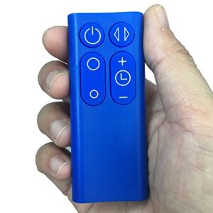 replacement remote control compatible for dyson am06 am07 am08 pure cool tower purifier fan (blue)