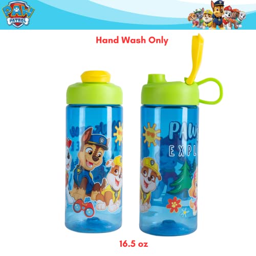 RALME Nickelodeon Paw Patrol Lunch Box with Water Bottle Set- Kids Soft Insulated Lunch Bag for Girls and Boys