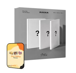 (5-star) stray kids album [normal ver. (random ver.)]+pre order benefits+bolsvos k-pop inspired digital planner, digital sticker pack (the 3rd album)