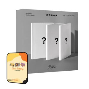 (5-STAR) Stray Kids Album [Normal ver. (Random ver.)]+Pre Order Benefits+BolsVos K-POP Inspired Digital Planner, Digital Sticker Pack (THE 3RD ALBUM)