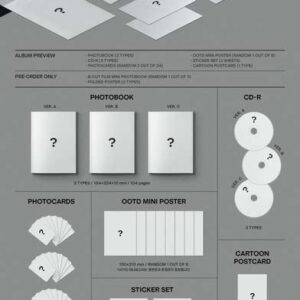 (5-STAR) Stray Kids Album [Normal ver. (Random ver.)]+Pre Order Benefits+BolsVos K-POP Inspired Digital Planner, Digital Sticker Pack (THE 3RD ALBUM)