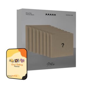 (5-star) stray kids album [digipack ver. (8 members full set)]+pre order benefits+bolsvos k-pop inspired digital planner, digital sticker pack (the 3rd album)