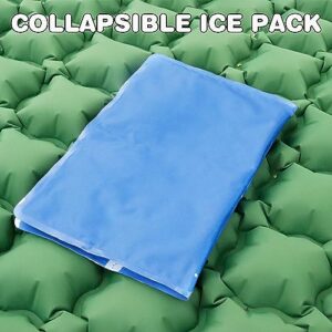 Back Heating pad, Cooling Ice Pad, Gel Ice Pad for Pillow, Pillow Ice Pad, Large Gel Ice Pack, Children's Sleeping Head Cooling Ice Pack, Ice Pad for hot Flashes, Night Sweats (11.6X15.9in)