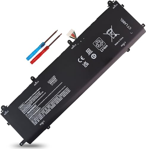 BN06XL HSTNN-IB9A Battery for HP Spectre X360 15-EB 15T-EB 15-EB0005NI 15-EB0005UR 15-EB0043DX 15-EB0053DX 15-EB1008TU 15-EB1083NR Replaced BNO6XL BN06072XL L68235-1C1 TPN-Q226 72.9WH 11.55V