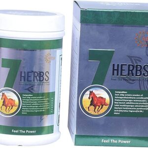 Aditya Natural AYURVEDIC Energy Booster Powder Medicine - 7 Herbs Feel The Power - Aditya Ayurvedic Pharmacy