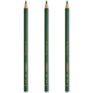 stabilo all watercolour effect pencil pack of 3 pencils - green