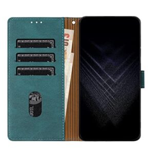 Phone Case Cover Compatible with Oppo Reno 6Pro 5G Case, Reno 6Pro 5G Wallet Case Slim PU Leather Phone Case Flip Folio Leather Case Card Holders Shockproof Protective Case with Wrist Strap Bags Sleev