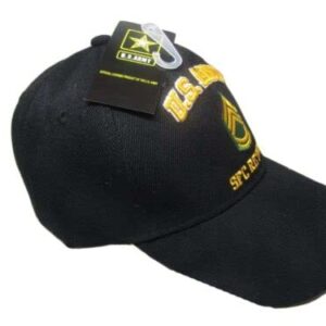 Flakita's Novelties Oficially Licensed US Army SFC Sergeant First Class Retired Hat Ball Cap Veteran