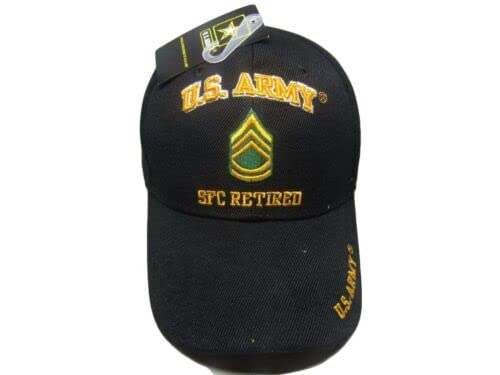 Flakita's Novelties Oficially Licensed US Army SFC Sergeant First Class Retired Hat Ball Cap Veteran