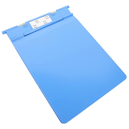 Ciieeo Case Folder Paper Folder Digital Writing Pad Office Folders Writing Paper Holder Nurse Clipboard Writing Clipboard Boards Exam Paper Base Writing Base Plate Abs Paper Pad Blue A4