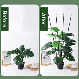 𝑨𝒇𝒂𝒏𝒆𝒄𝒉𝒐 2Packs Trellis for Climbing Plants Outdoor and Indoor, 47.24inch Garden Rustproof Plant Trellis Support Grows Lattice for Indoor Plants Trellis for Potted Flowers Tomatoes, or Vines