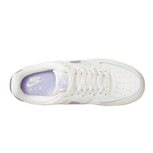 Nike Womens Air Force 1 Sail/Oxygen Purple Size 8.5