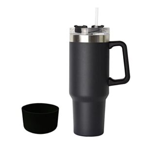 stainless steel vacuum tumbler with handle | stanley 40 oz tumbler with handle black | simple modern 40 oz tumbler | stanley cup 40 oz | stanley rubber bottom | 40 oz tumbler | bottom cup