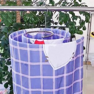 DOITOOL 2PCS Spiral Shaped Drying Rack Stainless Steel Bed Sheet Drying Hanger, Space Saving Blanket Drying Rack, Laundry Spiral Hanger for Bed Sheet Coverlet Bath Towel