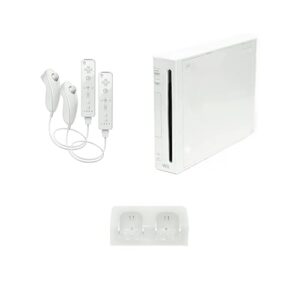 Nintendo Wii Console, White Premium Bundle (Renewed)