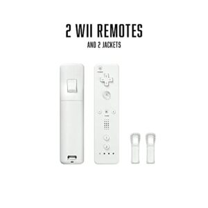 Nintendo Wii Console, White Premium Bundle (Renewed)